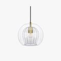 June Suspension Bulle Nordique Transparent/Gold Salon/Schlafzimmer