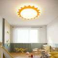 Kreativ LED-taklampa i form av en sol