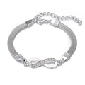 Elegant infinityarmbånd