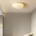 Lámpara de techo LED nórdica minimalista de PE con pantalla de piedra de calle
