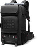 Wasserdichter 50-L-Reiserucksack mit Schuhfach und USB-Anschluss