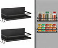 Set med borrfria magnetiska kryddhyllor – Vespera