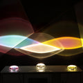 Lámpara de mesa ambiental Crystal Glow