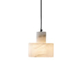 Nordisk Cylindrisk Alabaster Pendellampa