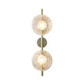 Nordische runde Design-Glaswandlampe Ceto