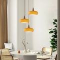 Amber Wood Accent Pendant Light