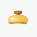 Charlotte Flush Mount Built-in Wood
