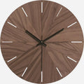 Leise & elegante Wanduhr – modernes Design mit Holzoptik