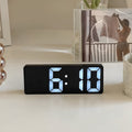 AURALED - Modern LED Väckarklocka med Anpassningsbar Snooze & Batteri/USB Ström