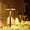Iluminación exterior en forma de seta