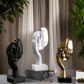ThinkForm-skulptur – abstrakt moderne dekorationsfigur i harpiks