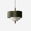 Ophel Hängande Lampa i Grön Tyg