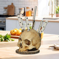 GothicCulinary - Skalleformad knivställ för en elegant förvaring