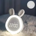 Kaninj Digital Väckarklocka Med Nattljus