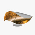 Jexie Deckenleuchte Blatt Modern Schwarz/Gold Wohnzimmer Schlafzimmer