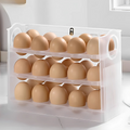 EggBox - Tre Lag med automatisk returmekanisme til opbevaring af æg