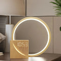 Stilrent LED-vækkeur med digitalt display og USB-opladning til natbordet