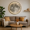 Moon wall lamp