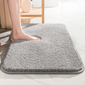 Alfombra de baño gruesa antideslizante absorbente de agua