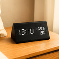 Reloj despertador digital Elora Trä LED con pantalla digital